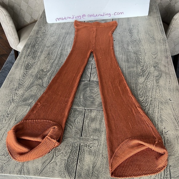 Calle Del Mar Aza Ziegler made with good vibes in USA knot flare bottom pants - Picture 12 of 16